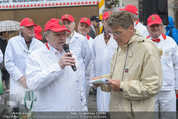 Wiener Fleischer Wurst Promotion - Stephansplatz - Mi 20.05.2015 - Kari HOHENLOHE, Erwin FELLNER27