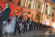 Fete Imperiale - Spanische Hofreitschule - Fr 26.06.2015 - Erffnung, Tanzpaare, Einzug, Formation, Hofburg, Michaelerplat93