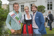 Steirer in Wien Empfang - Palais Schönburg - Di 30.06.2015 - Philipp KNEFZ, Nadja BERNHARD, Clemens UNTERREINER10