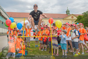 SuperFit Kindertag - Altes AKH - Mi 08.07.2015 - Thomas MORGENSTERN mit Kindern1