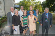 Premiere ´Der nackte Wahnsinn´ - Stadttheater Berndorf - Do 06.08.2015 - Familienfoto Kristina SPRENGER mit Eltern, Schwester, Schwager..28