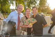 Premiere ´Der nackte Wahnsinn´ - Stadttheater Berndorf - Do 06.08.2015 - Franz SUHRADA, Gabi Gabriele BENESCH, Erich FURRER58