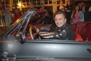 Andreas Gabalier Videodreh - Praterdome - Mi 09.09.2015 - Andreas GABALIER in altem Auto, Oldtimer, Cabrio33