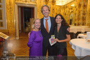 Klimt-Schiele-Kokoschka Ausstellung - Belvedere - Mi 21.10.2015 - Agnes HUSSLEIN, Oliver STAMM mit Ehefrau Caro36