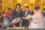 Anna Netrebko Hochzeit - Trauung - Palais Coburg - Di 29.12.2015 - Anna NETREBKO, Yusif EYVAZOV (Ehepaar)130