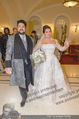 Anna Netrebko Hochzeit - Trauung - Palais Coburg - Di 29.12.2015 - Anna NETREBKO, Yusif EYVAZOV (Ehepaar)150