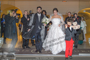 Anna Netrebko Hochzeit - Trauung - Palais Coburg - Di 29.12.2015 - Anna NETREBKO mit Sohn Tiago, Yusif EYVAZOV158