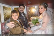 Anna Netrebko Hochzeit - Trauung - Palais Coburg - Di 29.12.2015 - Anna NETREBKO mit Sohn Tiago, Yusif EYVAZOV in der Kutsche186