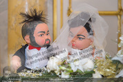 Anna Netrebko Hochzeit - Trauung - Palais Coburg - Di 29.12.2015 - Puppen Anna und Yusif3