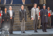 Dreigroschenoper Galavorstellung - Theater an der Wien - Sa 16.01.2016 - Schlussbild, Schlussapplaus, Bhnenfoto93