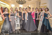 Opernball Couture Salon - Popp & Kretschmer - Mi 27.01.2016 - Gruppenfoto Solistinnen in Kleidern64