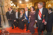 Opernball - Red Carpet - Staatsoper - Do 04.02.2016 - Heinz und Margit FISCHER144