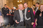 Opernball - Red Carpet - Staatsoper - Do 04.02.2016 - Harald und Daniel SERAFIN77