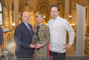 Falstaff Restaurantguide - Rathaus - Mi 16.03.2016 - Birgit und Heinz REITBAUER, Wolfgang ROSAM1