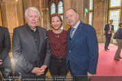 Falstaff Restaurantguide - Rathaus - Mi 16.03.2016 - Peter WECK, Kristina SPRENGER, Karl FRNKRANZ17