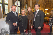 Falstaff Restaurantguide - Rathaus - Mi 16.03.2016 - Alfred HUDLER, Elisabeth GRTLER, Matthias WINKLER, A. ROSAM23