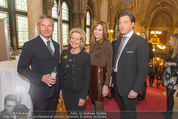 Falstaff Restaurantguide - Rathaus - Mi 16.03.2016 - Alfred HUDLER, Elisabeth GRTLER, Matthias WINKLER, A. ROSAM24