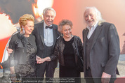 ROMY Gala - Red Carpet - Hofburg, Wien - Sa 16.04.2016 - Harald und Ingeborg SERAFIN, Karl und Martha MERKATZ21