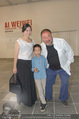 Ai Weiwei Opening - 21er Haus - Di 12.07.2016 - AI Weiwei mit Freundin WANG Fen und Sohn AI Lao41