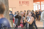 Ai Weiwei Vernissage - 21er Haus - Mi 13.07.2016 - 71