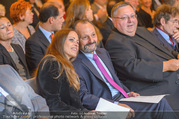 Professortitel Verleihung - Palais Niederösterreich - Mo 17.10.2016 - Burkhard ERNST mit Ehefrau Katharina22
