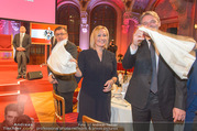 20 Jahre AMA Käsekaiser Award - Palais Ferstel - Do 24.11.2016 - Renate GTSCHL, Hannes KARGL (Ehemann, Freund)12