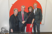 Markus Prachensky Ausstellung - Albertina - Di 17.01.2017 - Heinz und Margit FISCHER, Brigitte PRACHENSKY, K.A. SCHRÖDER30