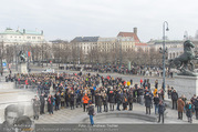 Angelobung Bundespräsident - Parlament und Volksgarten - Do 26.01.2017 - Menschenmenge, Volk105