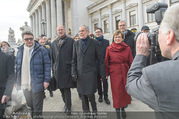 Angelobung Bundespräsident - Parlament und Volksgarten - Do 26.01.2017 - Alexander VAN DER BELLEN, Doris SCHMIDAUER107