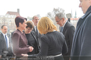 Angelobung Bundespräsident - Parlament und Volksgarten - Do 26.01.2017 - Alexander VAN DER BELLEN, Doris SCHMIDAUER, Doris BURES, S. LEDL15