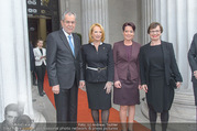 Angelobung Bundespräsident - Parlament und Volksgarten - Do 26.01.2017 - Alexander VAN DER BELLEN, Doris SCHMIDAUER, Doris BURES, S. LEDL16