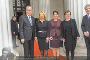 Angelobung Bundespräsident - Parlament und Volksgarten - Do 26.01.2017 - Alexander VAN DER BELLEN, Doris SCHMIDAUER, Doris BURES, S. LEDL18