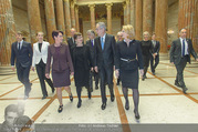 Angelobung Bundespräsident - Parlament und Volksgarten - Do 26.01.2017 - Alexander VAN DER BELLEN, Doris SCHMIDAUER, Doris BURES, S. LEDL23