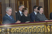 Angelobung Bundespräsident - Parlament und Volksgarten - Do 26.01.2017 - Heinz FISCHER, Doris SCHMIDAUER, Margot LFFLER-KLESTIL78