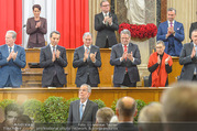 Angelobung Bundespräsident - Parlament und Volksgarten - Do 26.01.2017 - Alexander VAN DER BELLEN, Bundesregierung, Minister94