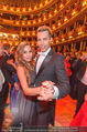 Opernball 2017 - Staatsoper - Do 23.02.2017 - Gina-Lisa LOHFINK, Florian WESS beim Tanzen, Ballsaal261