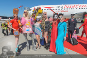 Lifeball Flieger Ankunft - Flughafen Wien Schwechat - Fr 09.06.2017 - Lifeball-Gste, partypeople91