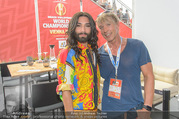 Beachvolleyball - Donauinsel - Sa 05.08.2017 - Conchita WURST, Dominic HEINZL3