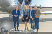 Breitling World Tour - Flughafen Wien Schwechat - Fr 08.09.2017 - Peter KELLNER, Thomas MORGENSTERN, Miriam HLLER, Alfons HAIDER80