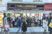 Store Opening - Lagerfeld Store - Do 05.10.2017 - Store von au�en41