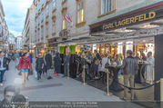 Store Opening - Lagerfeld Store - Do 05.10.2017 - Store von auen43