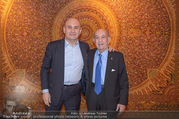 Empfang bei Ali Rahimi - Palais Szechenyi - Do 11.01.2018 - Ali RAHIMI mit Vater Abbas3