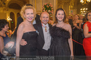 Opernball 2018 - Wiener Staatsoper - Do 08.02.2018 - Sunnyi MELLES mit Tochter Prinzessin Leonille zu Sayn-Wittgenste123