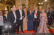 Opernball 2018 - Wiener Staatsoper - Do 08.02.2018 - Petro POROSCHENKO, Alexander VAN DER BELLEN, Doris SCHMIDAUER, M173