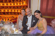 Opernball 2018 - Wiener Staatsoper - Do 08.02.2018 - Lily JAMES, Viktoria und Heiner LAUTERBACH248