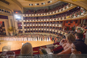 Opernball 2018 - Wiener Staatsoper - Do 08.02.2018 - Festsaal, Baller�ffnung, Blick aus einer Loge, �bersichtsfoto263