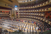 Opernball 2018 - Wiener Staatsoper - Do 08.02.2018 - Festsaal, Baller�ffnung, Blick aus einer Loge, �bersichtsfoto282