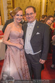Opernball 2018 - Wiener Staatsoper - Do 08.02.2018 - Maria GRO�BAUER GROSSBAUER mit Ehemann Andreas312