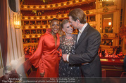 Opernball 2018 - Wiener Staatsoper - Do 08.02.2018 - Sebastian KURZ mit Freundin Susanne THIER, Waris DIRIE327