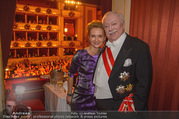 Opernball 2018 - Wiener Staatsoper - Do 08.02.2018 - Michael H�UPL mit Ehefrau Barbara (H�RNLEIN)336